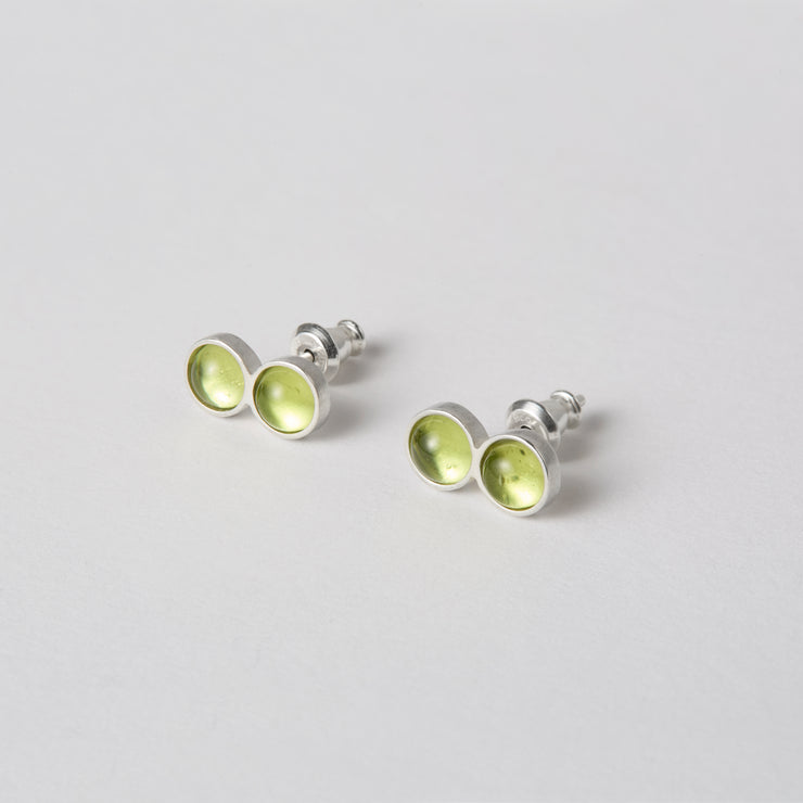 small gem stud earrings, with semi precius gems. bright colored gem earrings. colored gem stud earrings. peridot gem earrings, amber gem earrings, turquase gem earrings. black onix gem earrings. garnet gem earrings. 